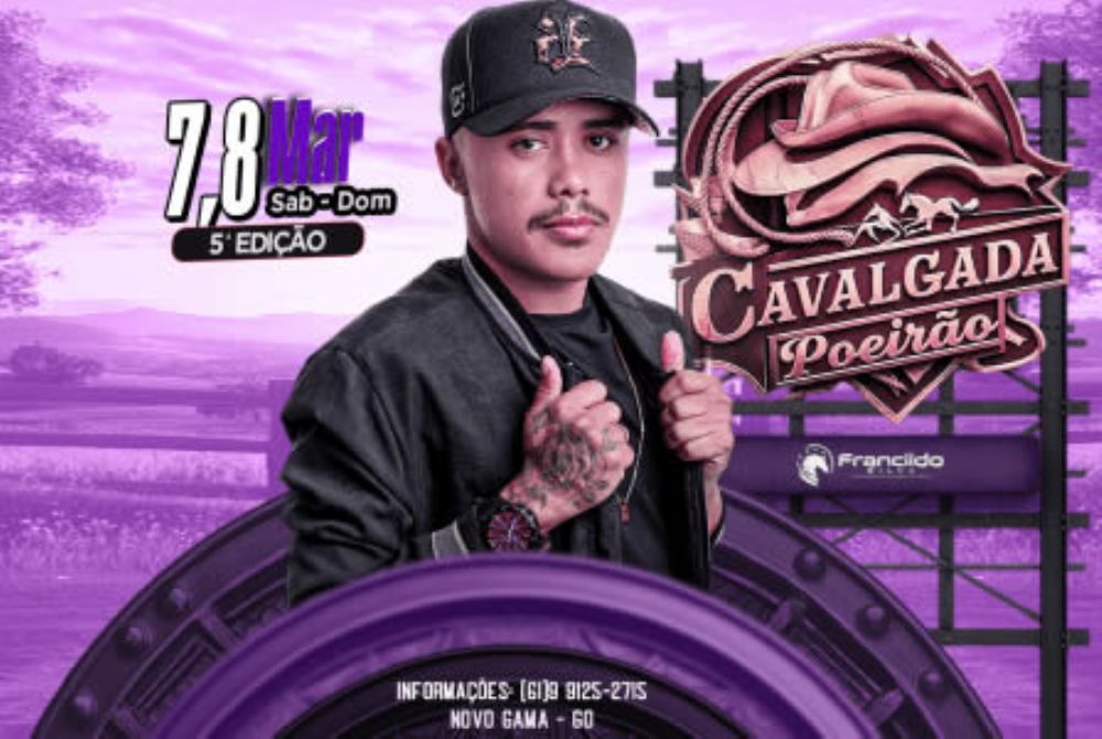 Cavalgada Poeirão 2026 movimenta Novo Gama com dois dias de festa